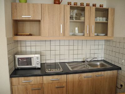 Dresden Ferienwohnung Hirsch: Küche